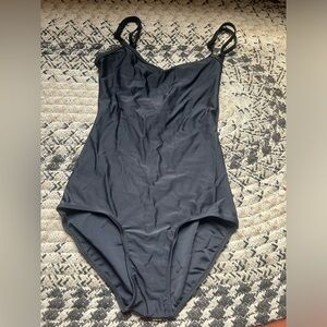 Theatricals Black Camisole Leotard Size M